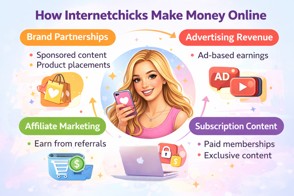How Internetchicks Make Money Online