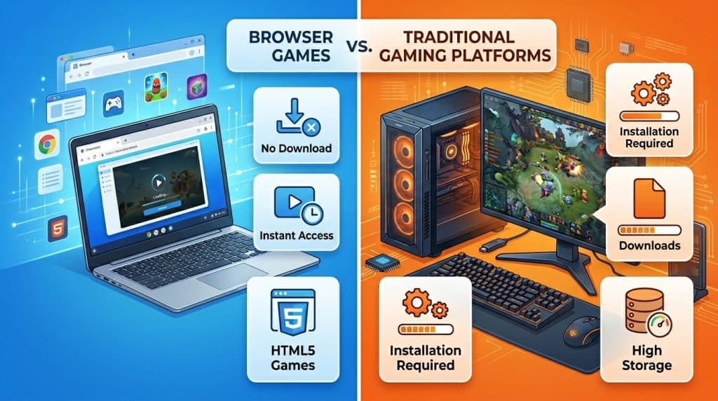 Unbanned G+ vs Traditional Gaming Platforms