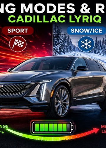 Cadillac LYRIQ Affect Range Battery Usage